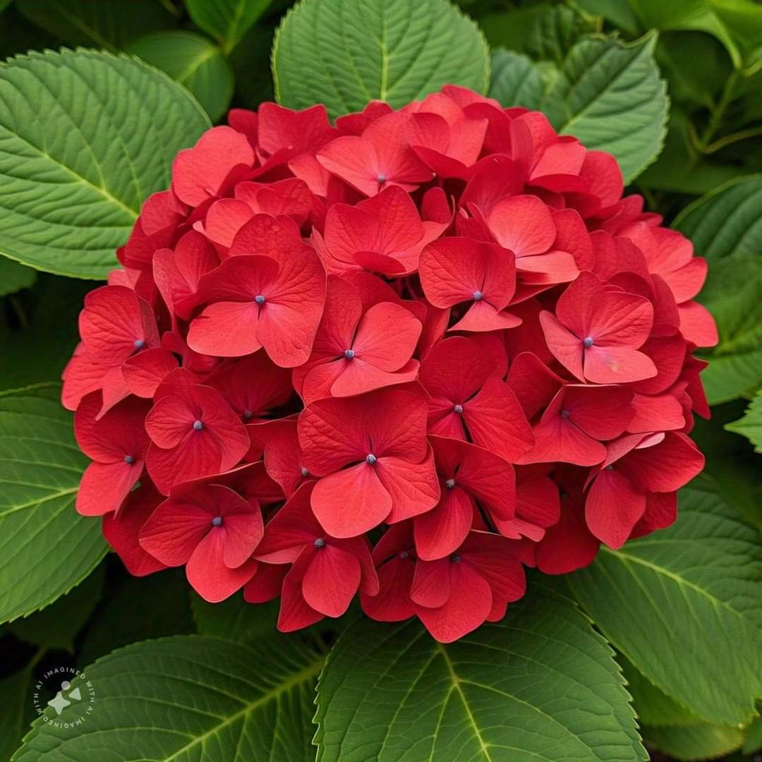 Dwarf Hybrid Hydrangea macrophylla 'Cherry-Go-Round' 1 Live  Plant